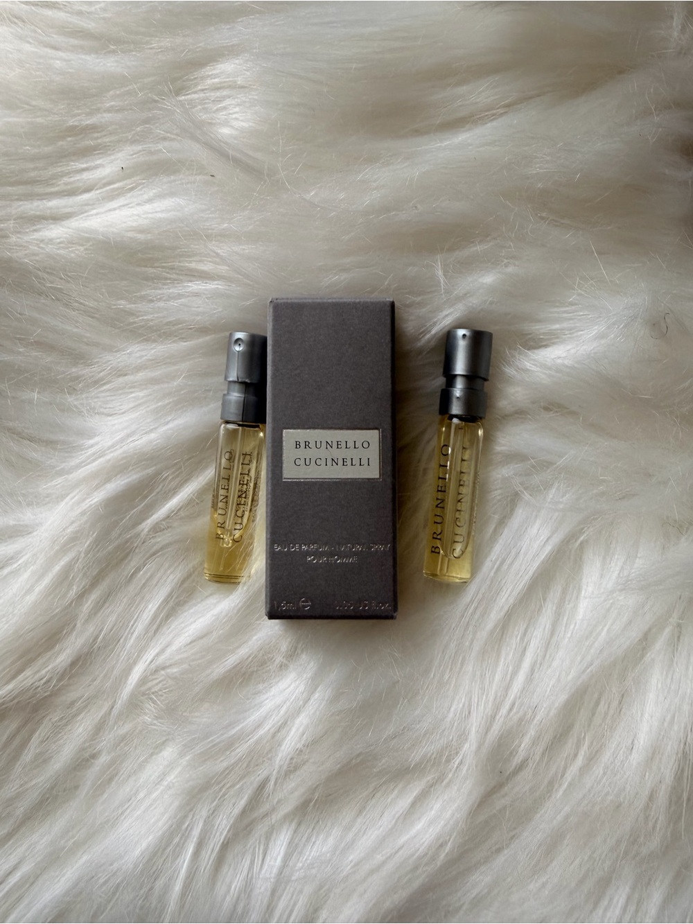 Brunello Cucinelli POUR HOMME Fragrance Sample .05 oz / 1.5ml